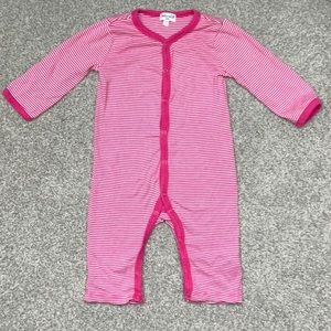 Splendid pink and white striped onesie - size 3-6 months
